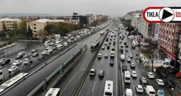 Yasak Öncesi İstanbul'da Trafik Yoğunluğu