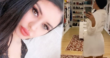 Ebru Polat Ayna Karşısında Verdiği Pozla Sosyal Medyayı Salladı
