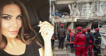 Ebru Yaşar Elazığ'a Yardımda Bulundu
