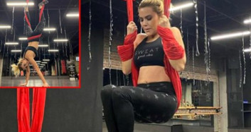 Ece Erken, BungeeGYM Yaptığı Anları Sosyal Medya Hesabından Paylaştı