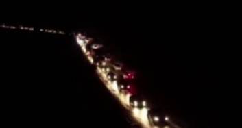 İzmir'de Deprem Sonrası Trafik Yoğunluğu oluştu