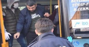 Esenyurt'ta Minibüs Şoförleri Kurala Uymadı