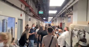 Filistin'den Atılan Roketler İsrail'de Sığınakları Doldurdu