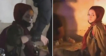 Filistinli Kızdan İsrail Askerine Sert Sorular