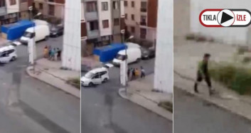 Maltepe'de Dehşet Anları! Ekmek Dağıtan Fırıncılara Silahla Saldırı