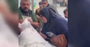 Gazze'de yaşanan katliam yürekleri dağladı: Babanın dramı izleyenleri gözyaşlarına boğdu