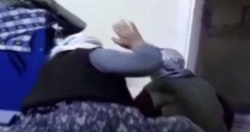 Gelinin Kaynanasına Şiddet Uyguladığı Görüntüler