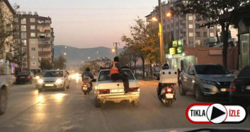 Hatay'da Vatandaşın Bagajda Yolculuğu Kamerada