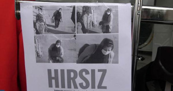 Hırsızın Resmini Dükkanına Astı