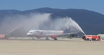 İlk Rus Kafilesi Bodrum'a İniş Yaptı