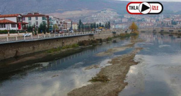Yeşilırmak’ta Su Düzeyi Tehlikeli Bir Boyuta Geçti