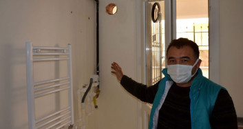 İstanbul'da Kombi Hırsızlığı Kameraya Yansıdı