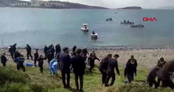 İzmir'de Düşen Askeri Helikopterden İlk Görüntüler