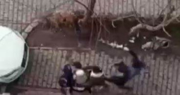 Karabük'te Yumruklar Havada Uçuştu