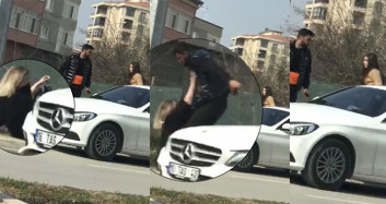 Kadını Önce Darp Etti, Sonra Sürükledi!