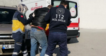 Kahramanmaraş'ta Cezadan Kaçan Sürücüden Baygın Taklidi!