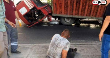 Ankara'da Korkunç Kaza