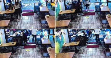 Ortağına Sinirlenen Adamın Havaya Saçtığı Binlerce Lira Dakikalar İçinde Kayboldu