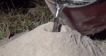 Karınca yuvasına alüminyum döken kişinin videosu sosyal medyada milyonlarca izlendi
