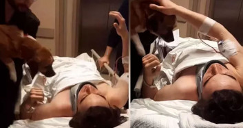 Kaza yapan servisin içindeydi: Ünlü oyuncu Sergen Deveci’nin hastaneden ilk görüntüleri geldi