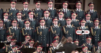 Rus Kızıl Ordu Korosu'ndan Mehter Marşı