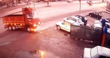 Konya'da Facianın Eşiğinden Dönülen Anlar Kamerada