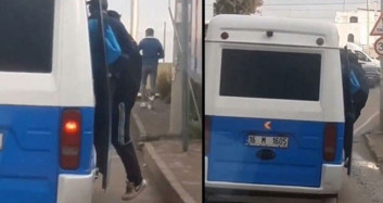 Kural Tanımayan Minibüs Şoförüne Ceza Verildi!