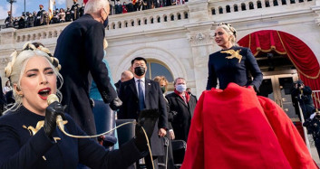 Lady Gaga, Joe Biden’ın Yemin Töreninde ABD Milli Marşı’nı Okudu