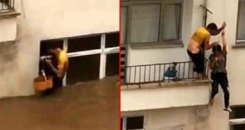 Mucize Kurtuluş: Bir İple Hayata Tutundular!