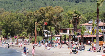 Muğla Sahillerinde Koronavirüs Unutuldu