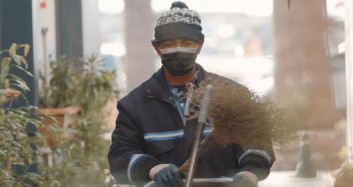 Muğla'da Temizlik İşçisinin İsyanı