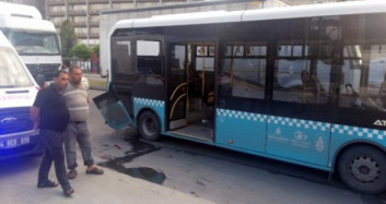 Avcılardaki Otobüs Kazasını Görüntüleri Çıktı