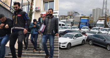 Otomobil Hırsızları Güvenlik Kamerasına Takıldı