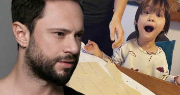 Özgün Uğurlu, Oğlu Ediz’in Hamur Açtığı Anları Paylaştı