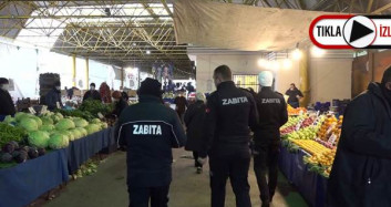 Pazar Yerlerinde Zabıta Denetimi