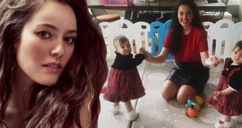 Pelin Akil, İkiz Bebeklerinin İlk Adımlarını Paylaştı