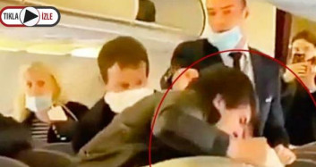 Rus Yolcu Uçağında ‘Sosyal Mesafe’ Kavgası
