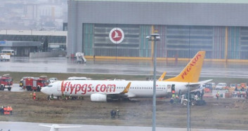 Sabiha Gökçen'de Uçak Pistten Çıktı!  Pilot ile Kule Konuşmaları Ortaya Çıktı
