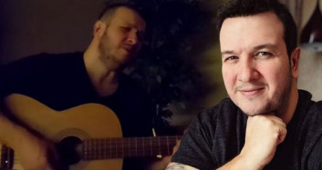 Şahan Gökbakar Gitar Çalıp Şarkı Söyledi