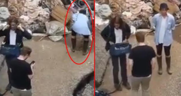 Sel Felaketinde Üzerine Çamur Sürüp Yardım Etmiş İmajı Oluşturan Muhabir Kovuldu