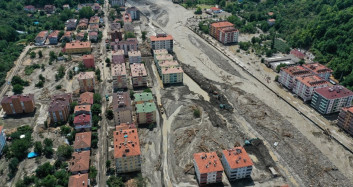 Selin Acı Bilançosu Havadan Görüntülendi