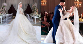 Selin Ciğerci'nin Gelin Çiçeğini Kapmak İsteyen Davetliler Birbirlerini Ezdi