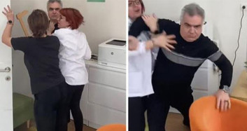 Sinirlenen Doktor Hastaya Saldırdı!