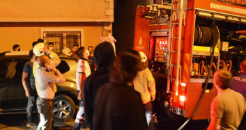 Şişli’de Yangın Paniği! 8 Katlı Apartman Alevlere Teslim Oldu