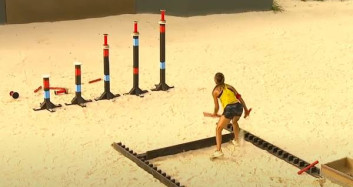 Survivor 2020 Yarışmacıları Bireysel Dokunulmazlık Oyununda