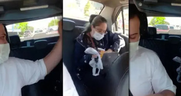 Takside Çay İçen Müşteriden Taksiciye Tehdit: ‘Sana Gereken Dersi Verecekler’