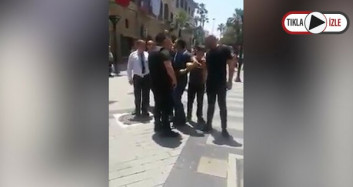 Mersin Büyükşehir Belediyesi Önünde Gergin Anlar