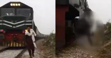 Tiktok Videosu Çekerken Tren Çarptı