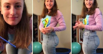 TikTok Kullanıcılarının Popo Altında Kalem Durdurma Akımı Çok Konuşuldu