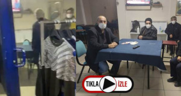 Kağıthane'de Tuafiye Görünümlü Kıraathaneye Baskın!